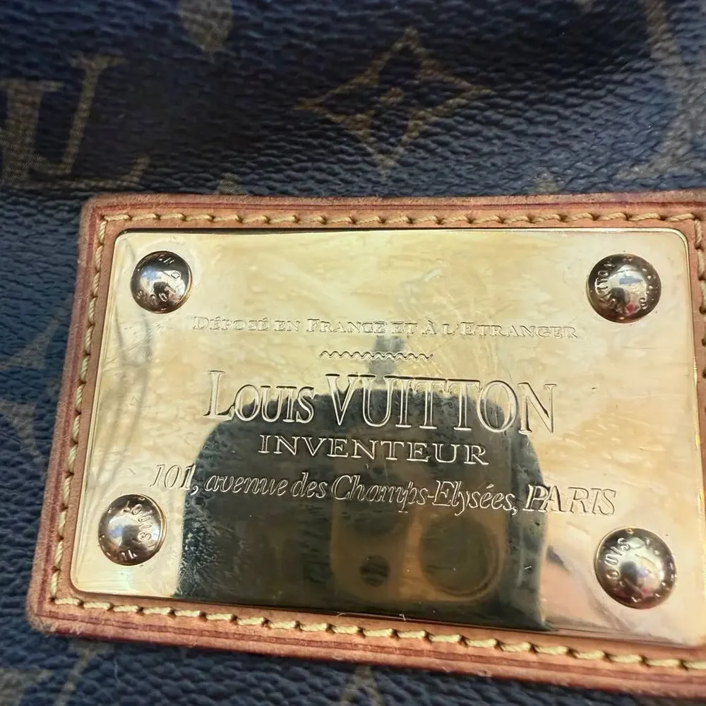Louis Vuitton Authentic Monogram Galleria MM MI1172 w/COA See Call Outs - Picture 3 of 13